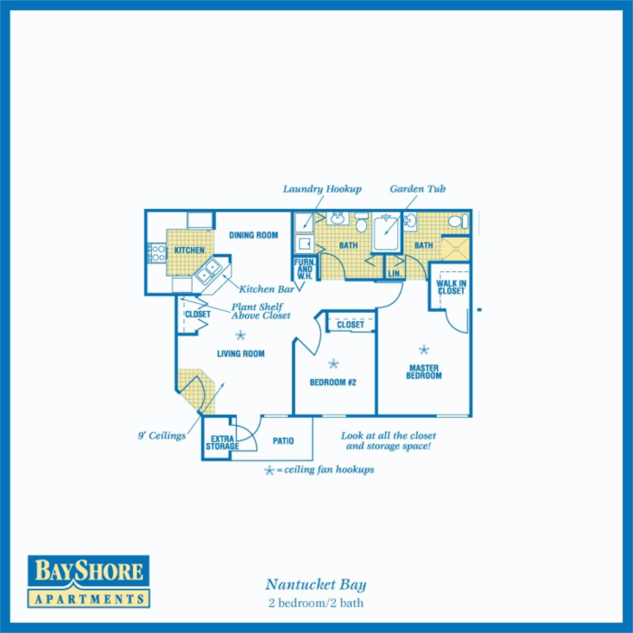 Nantucket Bay floorplan